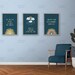 Motivational Positive Quote Print Bundle Wonderful World Any Room Decor ...