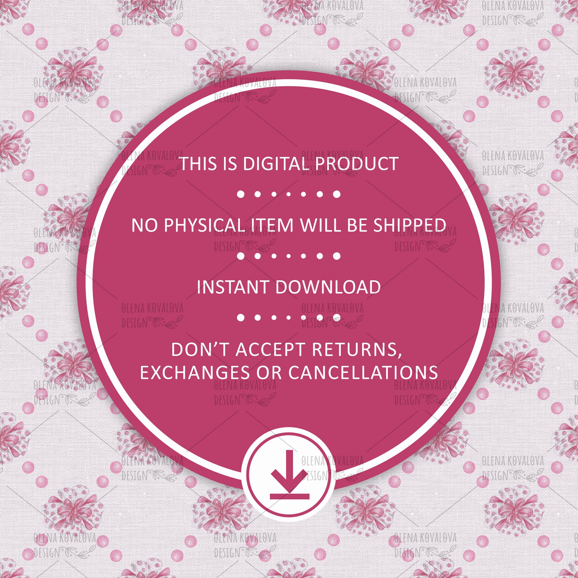 Printable Greeting Romantic Card Digital, 5x5 Blank Interior Folded ...
