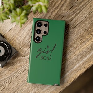 Girl Boss Phone Case, Empowerment Gift for Her, Tough Phone Cover, Motivational Accessories, Birthday Present, Celebratory Gifts