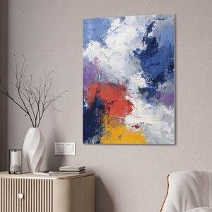Abstract Canvas Wall Art: Colorful Modern Home Decor