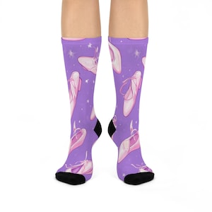 Balletpantoffelsokken - Comfortabel, leuk en stijlvol danscadeau, sokken balletliefhebber, danslesbenodigdheden, cadeau voor dansers
