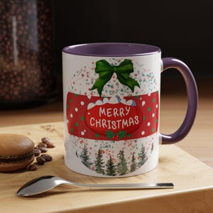 Festive Christmas Coffee Mug: Holiday Decor, Gift for Coffee Lovers