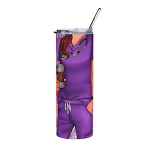 Nurse-Themed Tumbler, Healthcare Worker Gift, Medical Professional Cup, RN Appreciation Present, Hospital Staff Mug, Doctor Graduation Gift,