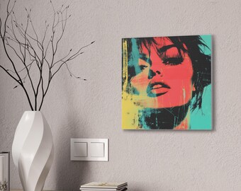 古塔つみ over print POP ART canvas mint ED5 古塔つみ over print POP ART canvas mint ED5