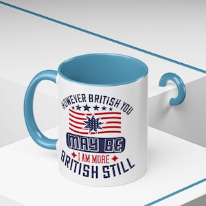 Union Jack Coffee Mug: British Pride Tea Cup, UK Flag Drinkware