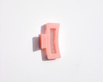 Pastel Pink Claw Clip | Strong Claw Clip | Claw Clip Thick Hair | Gift for Her | Hair Clip Claw | Large Hair Clip | Bun Hair Clip