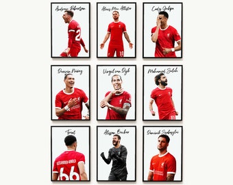 Virgil Van Dijk Liverpool Signed Printed Gifts Autograph - Etsy