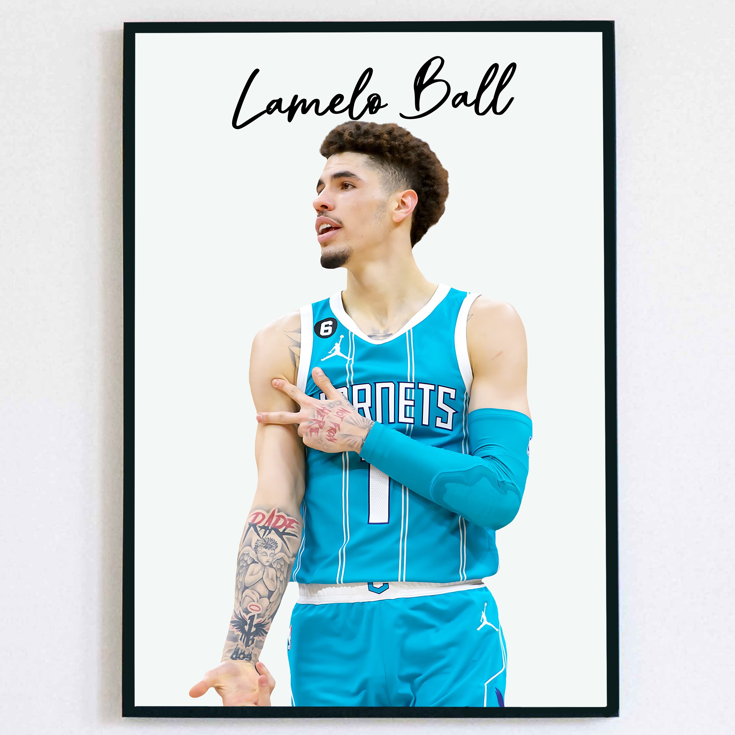 Lamelo Ball Poster Basketball Poster Print Canvas Algeria