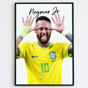 Camiseta NIÑO Selección de Brasil 2023 Neymar Jr