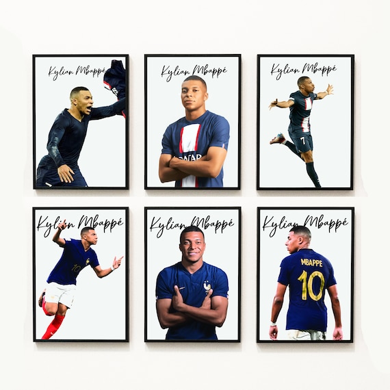 Kylian Mbappé Poster Print