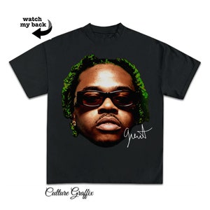Gunna &#39;&#39;Quote&#39;&#39; T-Shirt Black, &#39;&#39;Fukumean&#39;&#39;, Vintage Rap Hip Hop Tee Gunna, Merch Oversized Heavy Cotton Tee, Black Gunna Young Thug Shirt