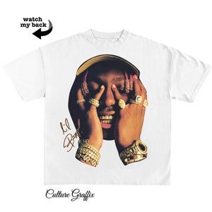 Lil Yachty &#39;&#39; Zitat &#39;&#39; T-Shirt Weiß, &#39;&#39; I Was Tryna Strike Sh * t &#39;&#39;, Vintage Rap Hip Hop Tee lil Yachty, Merch Oversized Heavy Cotton Print Tee