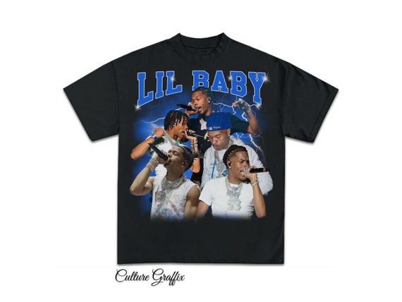 Lil Baby Bootleg Shirt Black, Vintage Rap Hip Hop Tee Lil Lil Baby Bootleg Shirt Black, Vintage Rap Hip Hop Tee Lil
