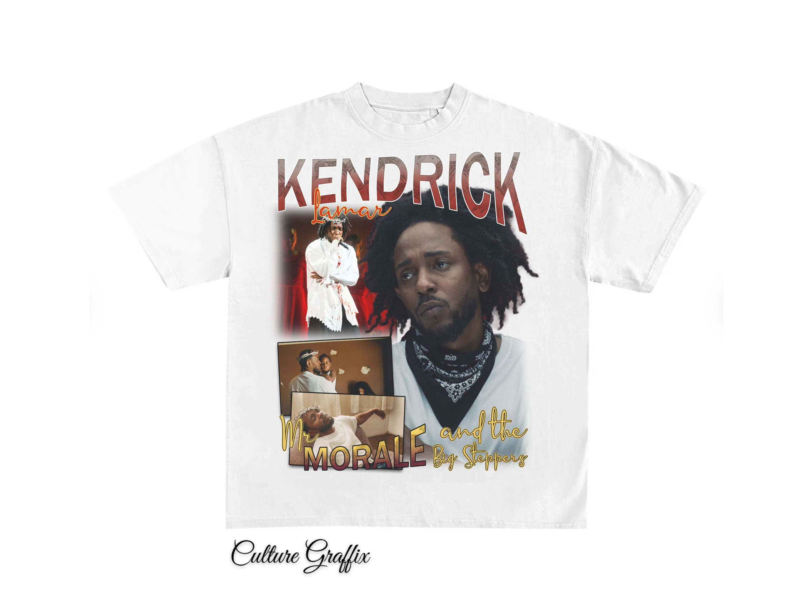 Kendrick lamar white t cheap shirt