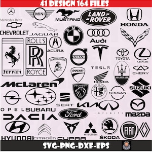 car logo design , svg png dxf eps logo car