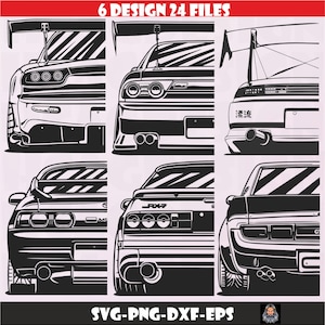 Jdm Car Design For T-Shirt ,Jdm Gang,Jdm Car Clipart , Jdm Car Bundle,Car Design,Svg ,Eps ,Dxf ,Png