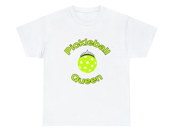 Pickleball Queen Graphic Tee, Pickleball Graphic Tee, Pickleball Shirt, Pickleball Gift