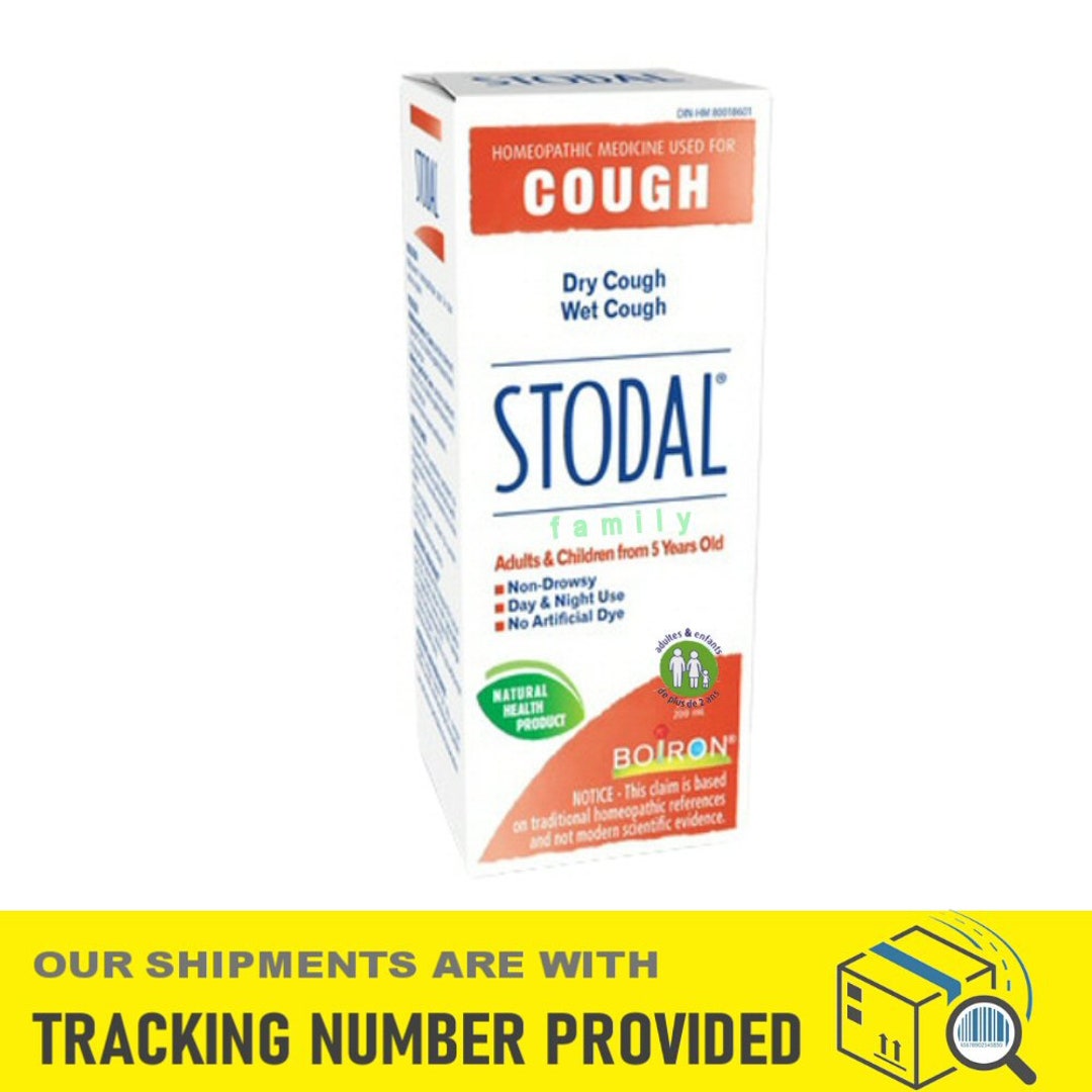 Boiron Stodal Family Cough Syrup 200 Ml Wet Cough Dry Cough Etsy
