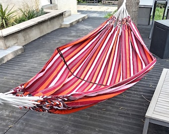 Colombian San Jacinto Hammock - Outdoor, Garden, Indoor, Veranda. Authentic, comfortable and ultra-resistant.