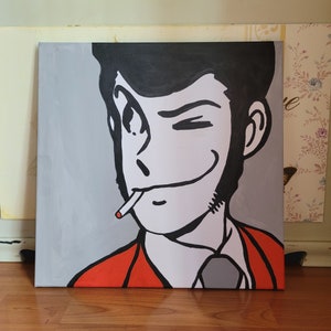 Affiche Lupin ou Mine Fijiko