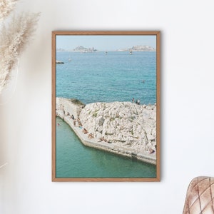 Marseille, South of France Art Print // Wall Decor for Any Home // Personal Photography Poster by Brooklyn Artist (8x10, 12x18)