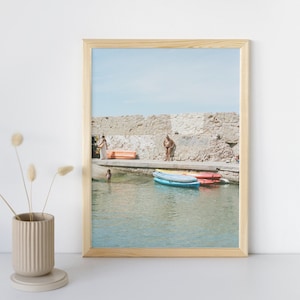 Marseille, South of France Art Print // Wall Decor for Any Home // Personal Photography Poster by Brooklyn Artist (8x10, 12x18)