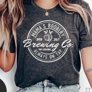Funny Breastfeeding Shirt for Nursing Mum Gift, Mama&#39;s boobery T-shirt for Breastfeeding Gift, Milk Mom Shirt , new mama sweatshirt for wife