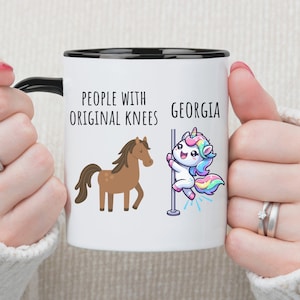 Funny Knee surgery gift, Knee replacement mug, knee surgery post-op Total Knee replacement gift idea, Knee surgery recovery get well gift
