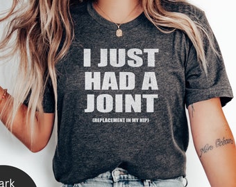 Unisex Hüft-Chirurgie-Shirt, lustiges Hüftersatz-T-Shirt für OP-Tag, ich hatte ein Gelenk-Shirt Hüft-Chirurgie-Geschenk für Männer, Gelenkersatz-Shirt