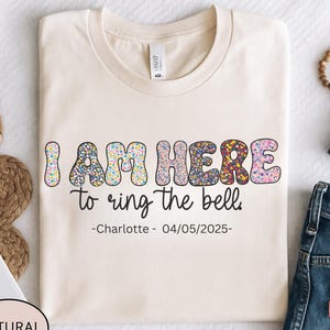 Personalized Ring the Bell Shirt End of Chemo Gift , Cancer Survivor T-shirt for Last Chemo Day Gift, Cancer Remission Tee Beat Cancer Gift