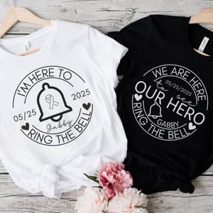End of Chemo Shirt for Cancer Warrior and Family Support TShirt for Ring the Bell Tee, Last day of Chemotherapy Gift Beat Cancer Group Shirt