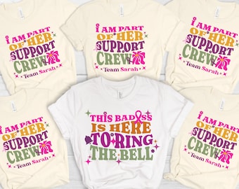 Custom Last Chemo day Cancer Shirt for Cancer Fighter and Friends Support, Ring the bell Cancer Fighter Shirt, Family Cancer Awareness Shirt
