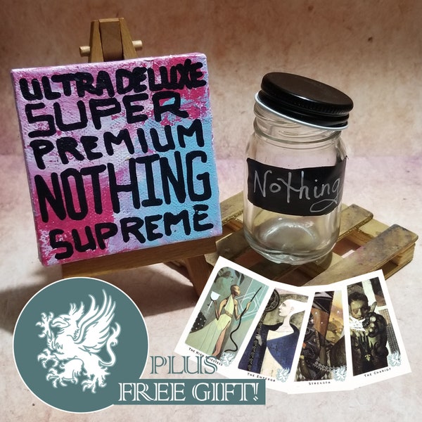 NOTHING™ - Ultra Deluxe Super Premium NOTHING™ Supreme - Plus a FREE [Dragon Age; Inquisition] Gift from the Grey Wardens!