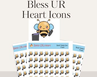 Buzz bringt Müll raus / Symbol Aufkleber / Planer Aufkleber