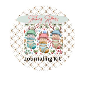 Stocking Stuffer Journaling Sticker kit/ Standard Planner Kit/Fun Deco