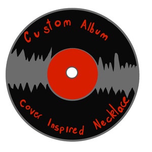 Custom Album Cover Necklace