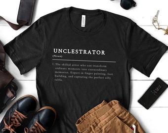 Funny Shirt Men, Uncle Birthday Gift, Tshirt for Uncle, New Uncle Funny Gift, Uncle to Be, Gift for Him, Uncle Gift from Niece from Nephew