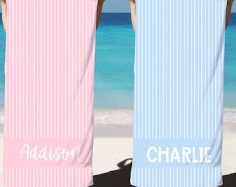 Personalized Kids Beach Towel, Custom Kids Pool Towel, Children Name Towel, Kids Summer Towel, Kids Name Towel, Name Towel for Kids