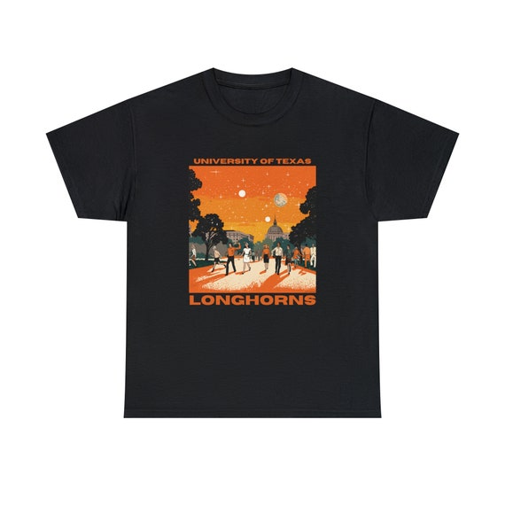 UT Shirt, Vintage University of Texas T-shirt, Trendy Oversized 