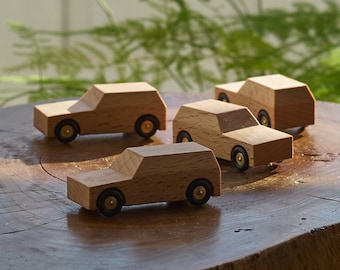 Hand made wooden car