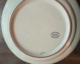 5 piatti da portata Mesa International Hungery Redware fatti a mano in Ungheria