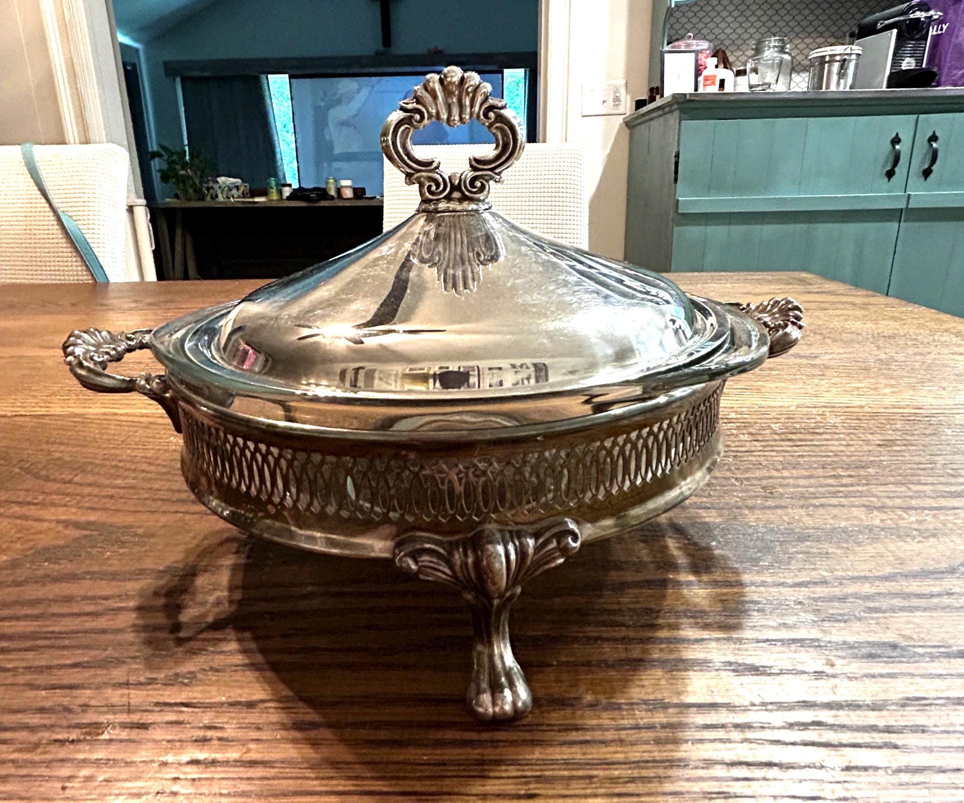 Fb Rogers Silver Butter Dish - Etsy