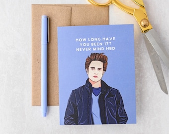 Edward Card | Pop Culture Card | Birthday Card