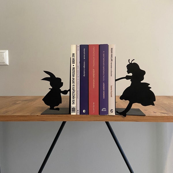Metal Bookends Etsy