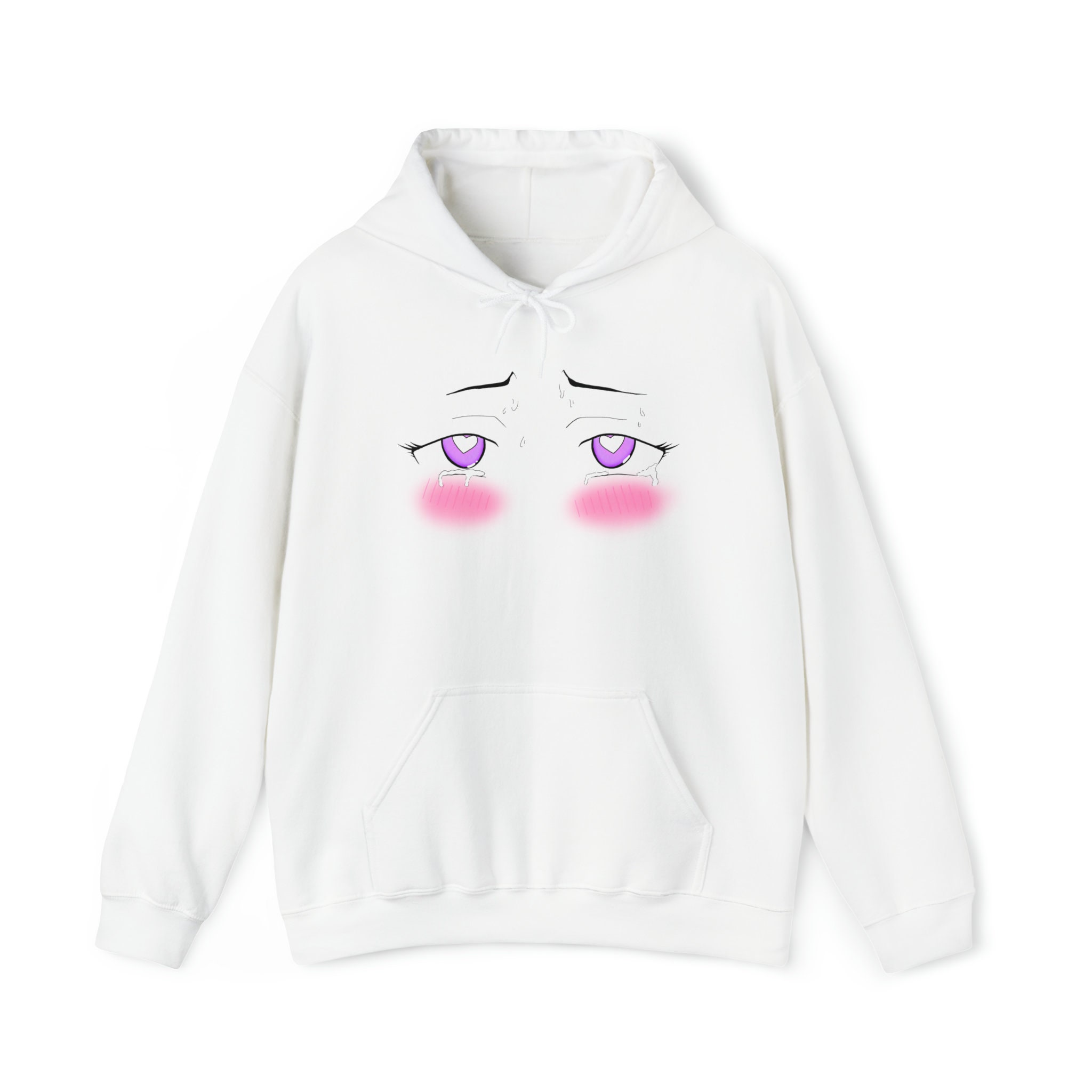  Cute Face Eyes Meme Anime UwU Japanese Manga Waifu Cartoon  Pullover Hoodie : Clothing, Shoes & Jewelry