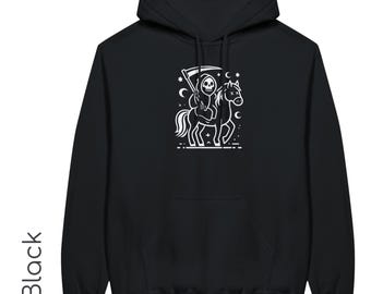 Liemannen hästryttare | Halloween | Unisex luvtröja