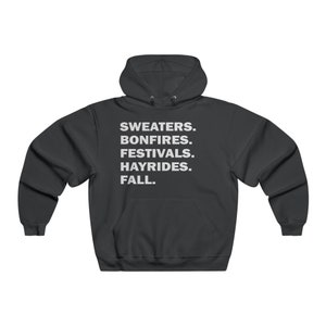 Fall Feelz Trendy Hooded Sweatshirt