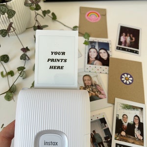 INSTAX mini personalised prints