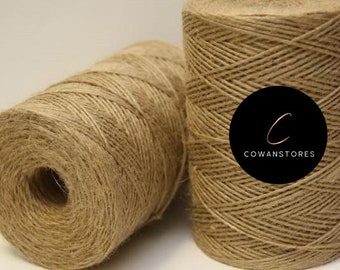10 Meter Natural Jute Twine String 3mm Thick Strong Natural Jute Rope Roll Garden Gifts Crafts