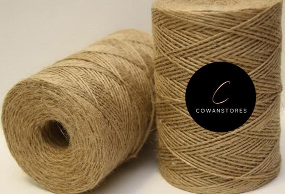 Natural Jute Twine String 3mm Thick Strong Natural Jute Rope Roll